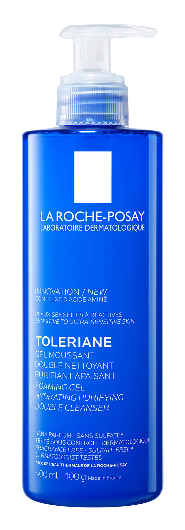 TOLERIANE FOAMING GEL DOUBLE CORRECTION 400ML