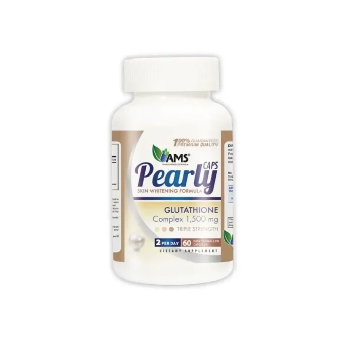 PEARLY GLUTATHIONE 1500MG 60 CAP AMS 