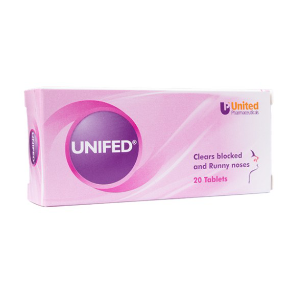 UNIFED Clear Blocked and Runny Noses 20 Tab