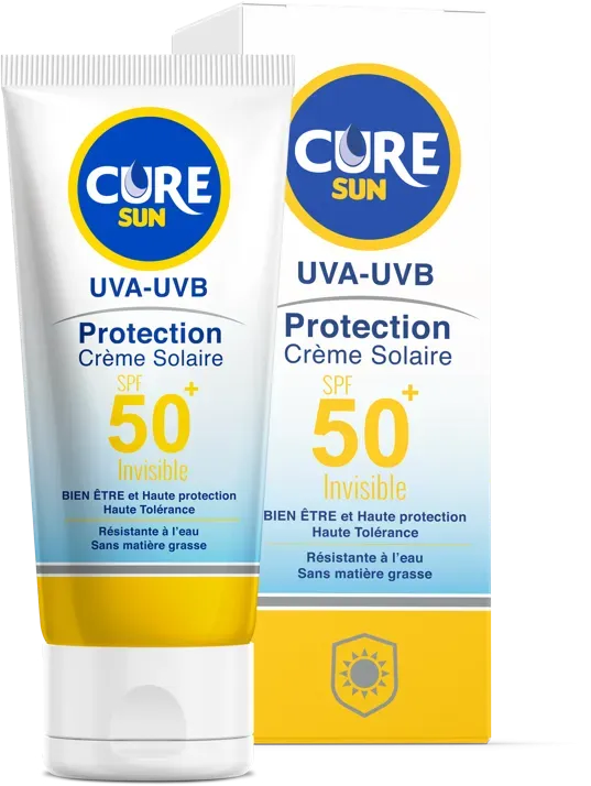 CURE SUN UVA-UVB SPF 50+ PROTECTION INVISIBLE 50 ML