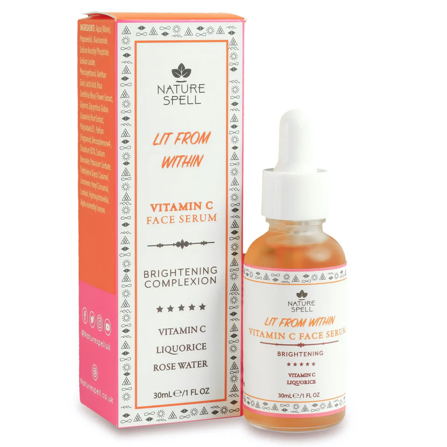 NATURE SPELL VITAMIN C ROSE WATER  FACE SERUM 30ML 