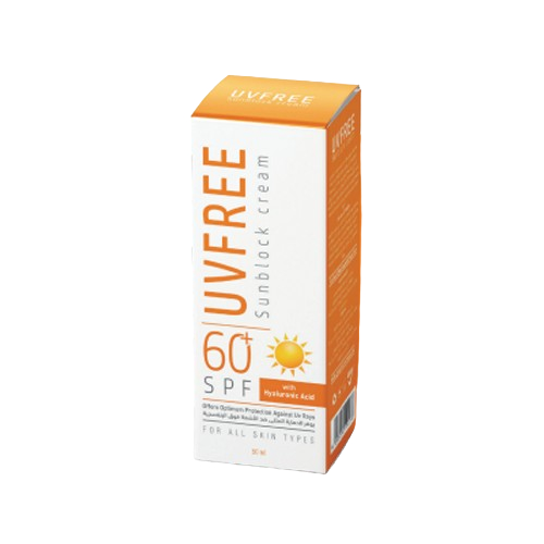 UV Free sunblock cream
