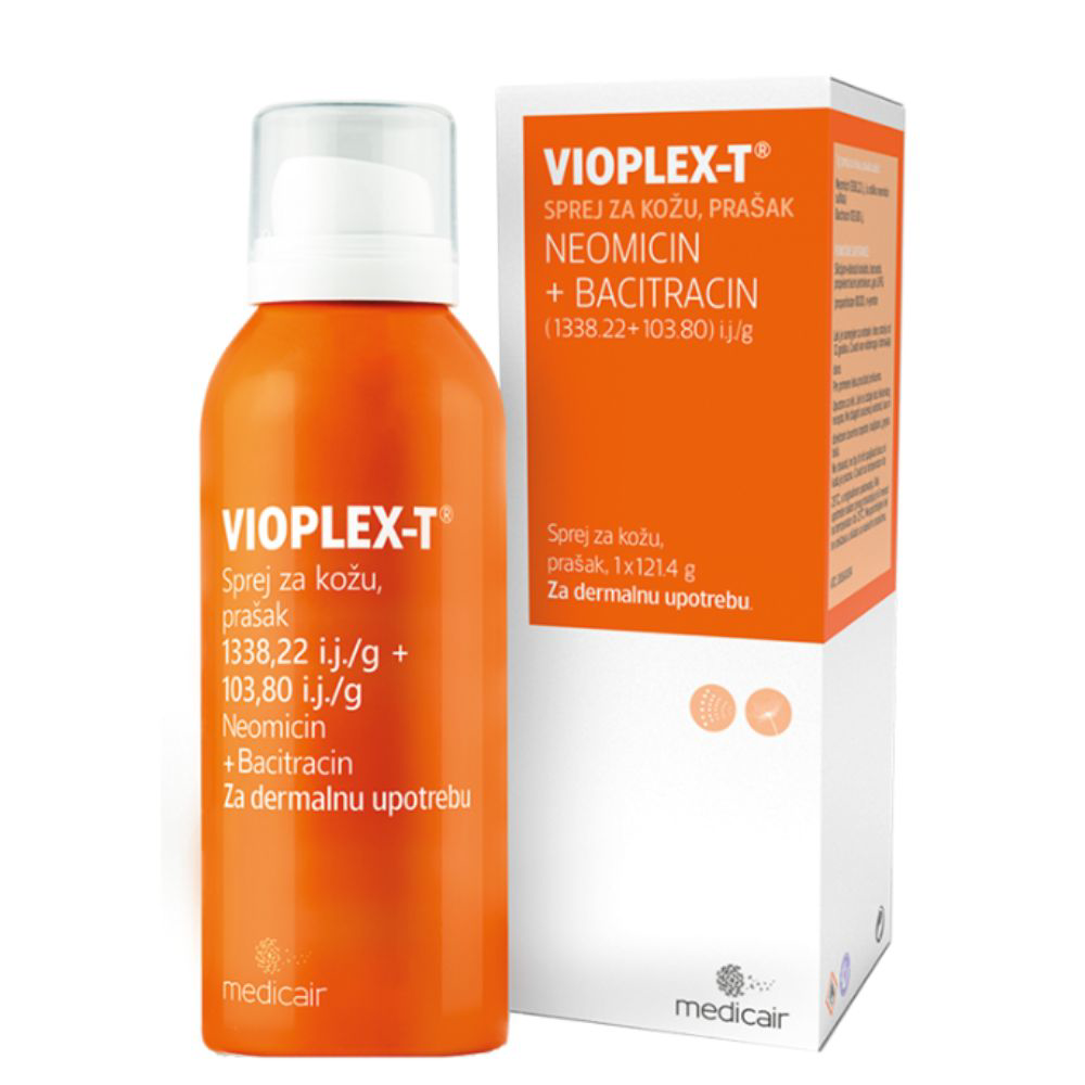 VIOPLEX-T Topical broad spectrum antibiotic.