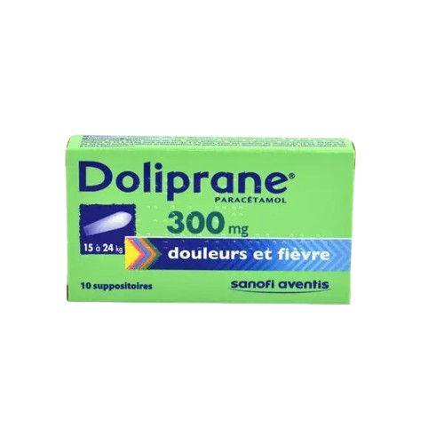 DOLIPRANE 300MG (NSAID-2) 10 SUPP SANOFI