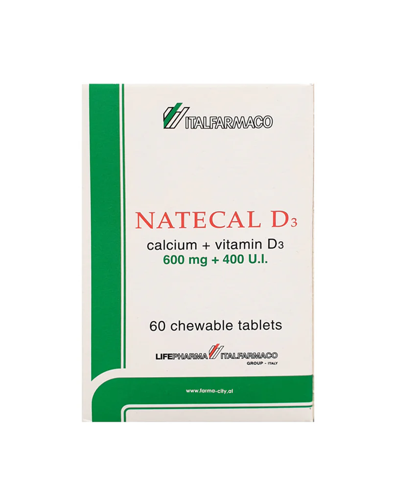 NATECAL D3 60 Comp (Calcium+ D3) ITALY