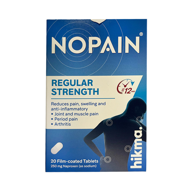 Nopain 250mg 20 tab (Naproxen)