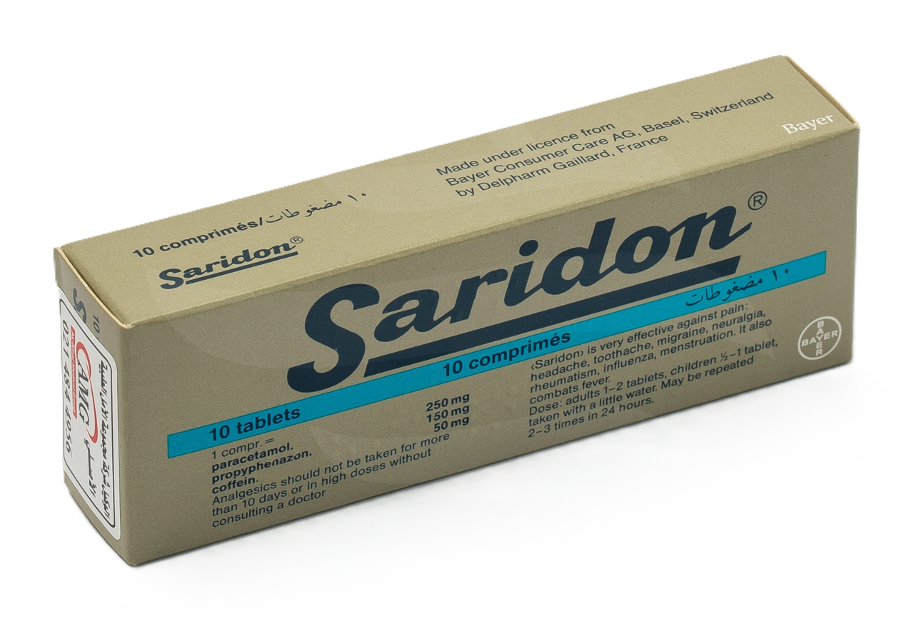 SARIDON 10 TABLETS