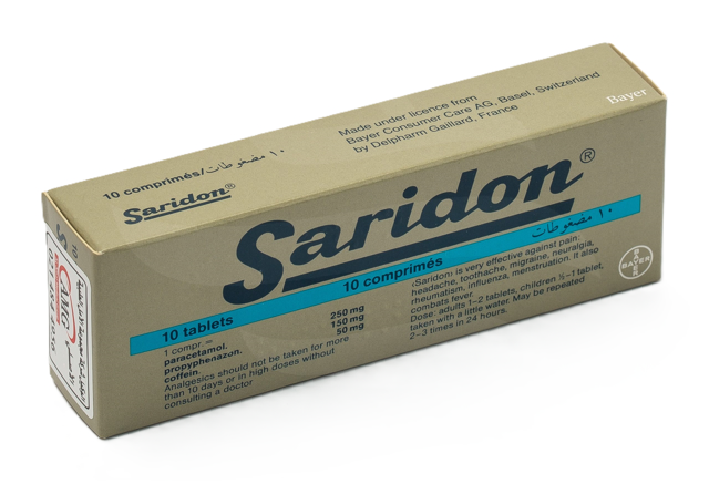 SARIDON 10 TABLETS