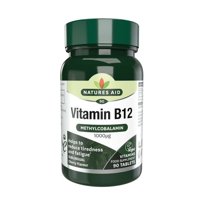Vitamin B12 1000 Nature’s Aid 90 Tab