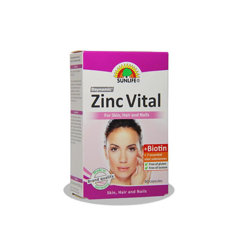 ZINC VITAL 60 CAPS SUNLIFE