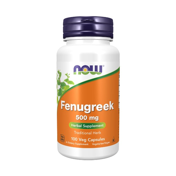 Fenugreek 500mg 100 cap /now/usa