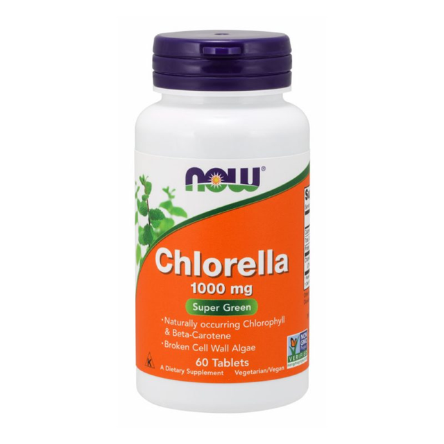 Chlorella 1000 mg NOW 60 tab