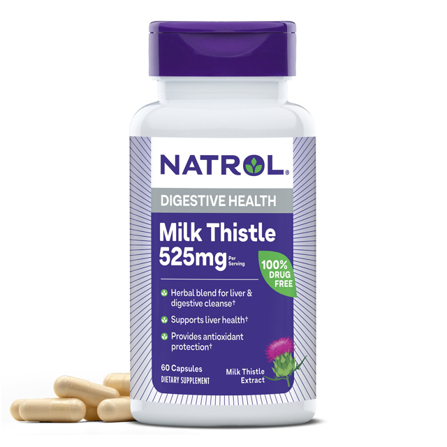 Milk Thistle 525mg Digestive Health 60CAP NATROL