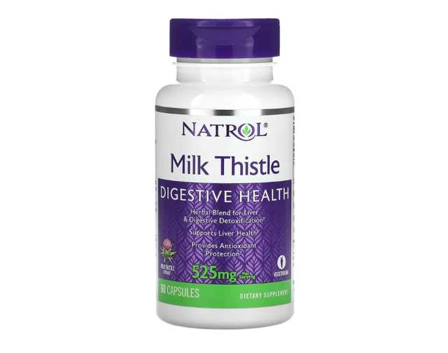 Milk Thistle 525mg Digestive Health 60CAP NATROL