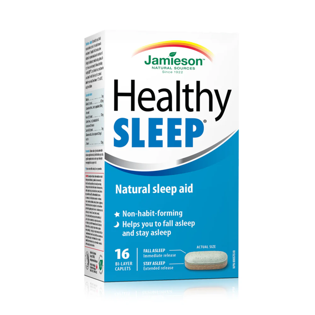 JAMIESON HEALTHY SLEEP NATURAL SLEEP AID 16CAPLETS
