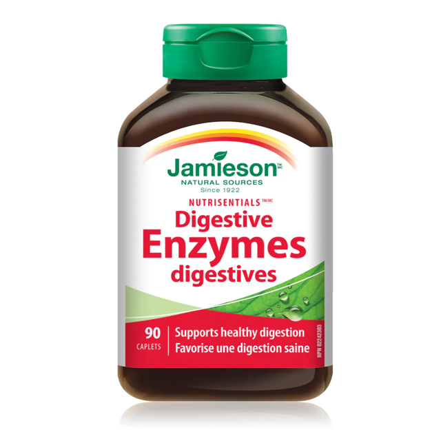 JAMIESON DIGESTIVE ENZYMES 90 CAPLETS