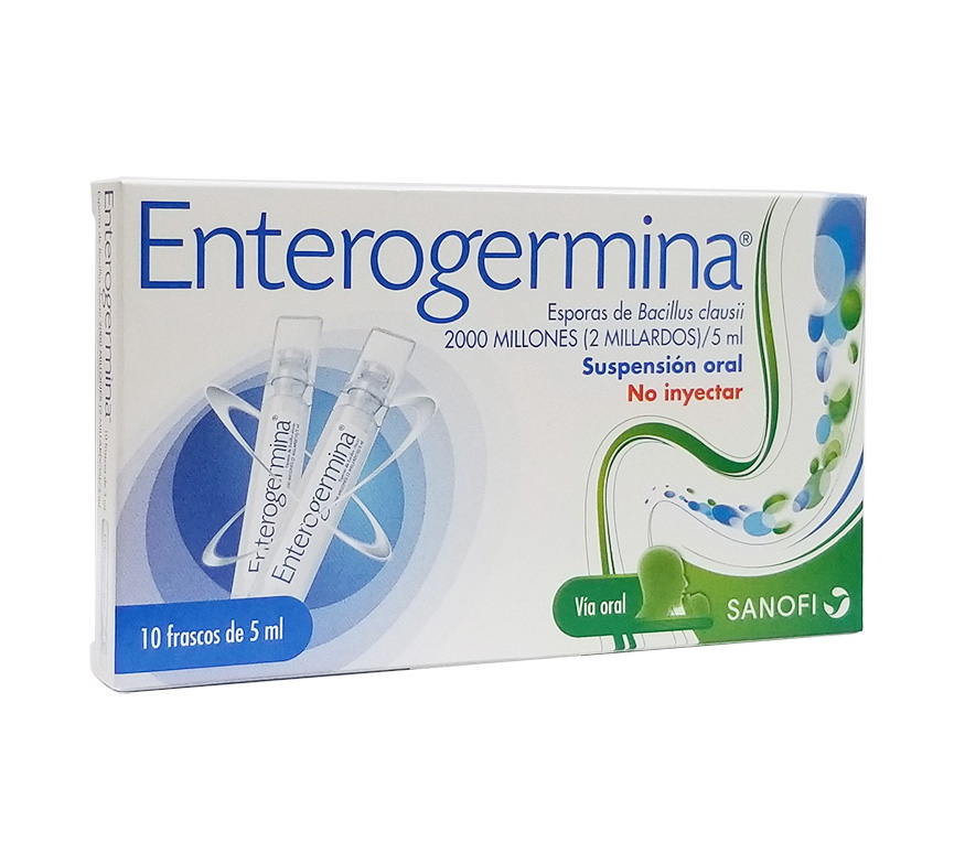 ENTEROGERMINA ORAL 5ML/AMP 10VIAL SANOFI, ITALY