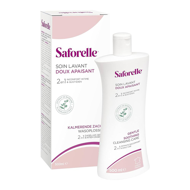 Saforelle Gentle Cleansing Care 
 Irritation and Daily Use 500 ml