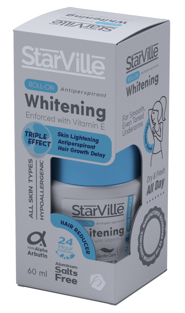 Starville Whitening Roll On Hair Reducer 60 ml