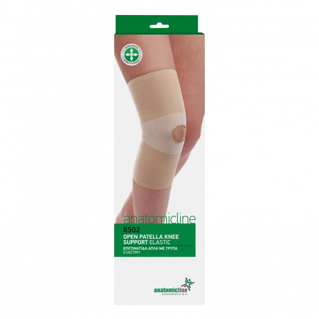 OPEN PATELLA KNEE SUPPORT ELASTIC 6502 XXL