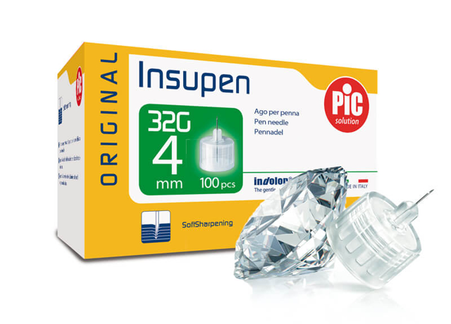 Insupen pen needles G32x4 mm