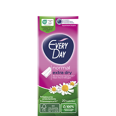 Every Day Normal Extra Dry with Chamomile Extract 20pcs