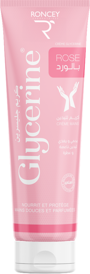 GLYCERINE MOISTURIZING CREAM ROSE 125ML 