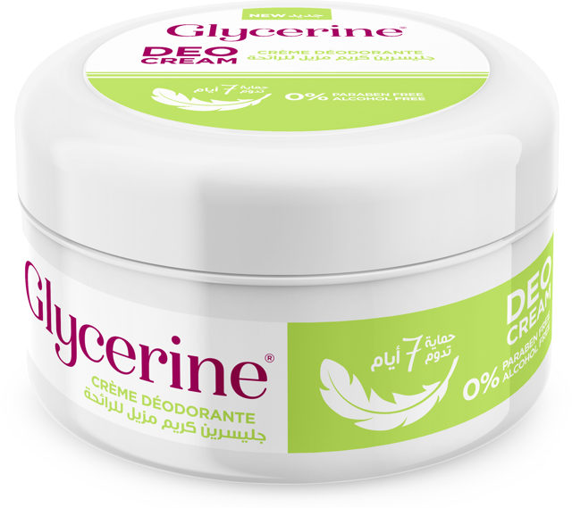 GLYCERINE DEO CREAM DEODORANTE 75ML GREEN 