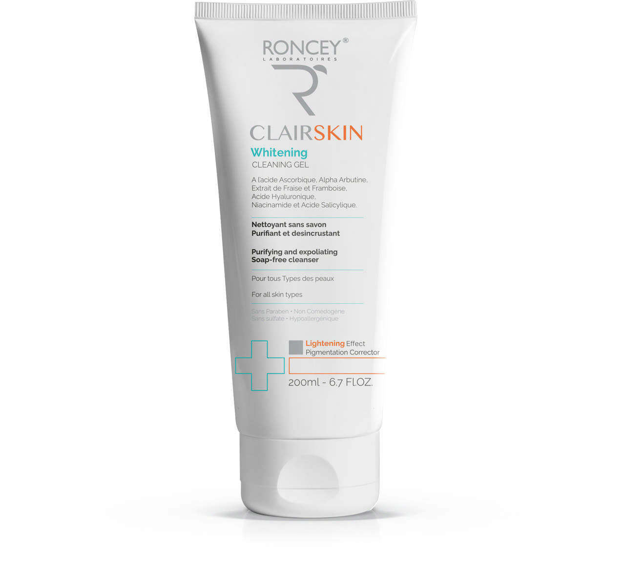RONCEY CLAIR SKIN WHITENING CLEANING GEL 200ML