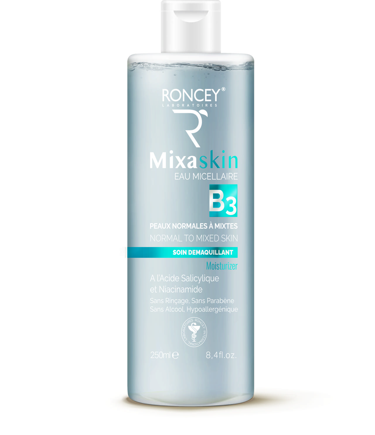 RONCEY MIXASKIN MICELLAIRE (NORMAL TO MIXED SKIN) 250ML