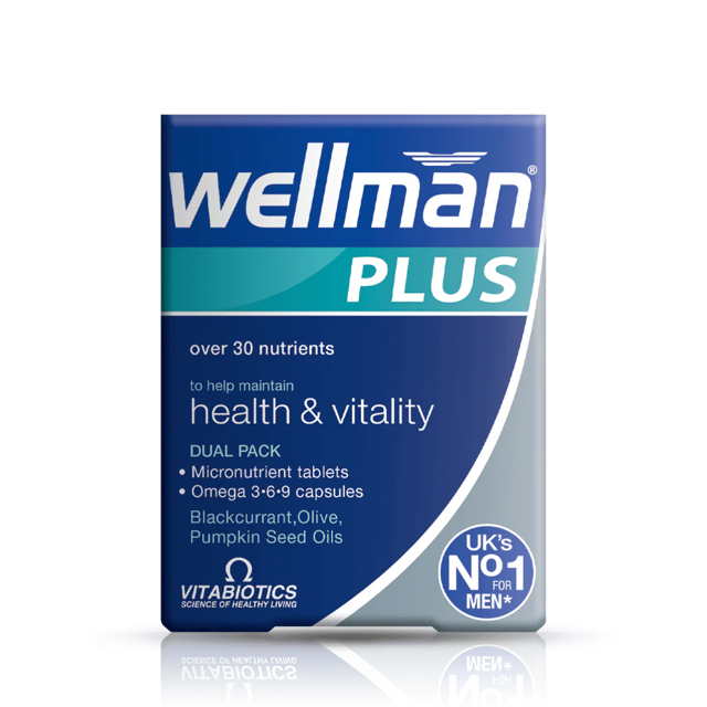 WELLMAN PLUS VITABIOTICS 56 TAB