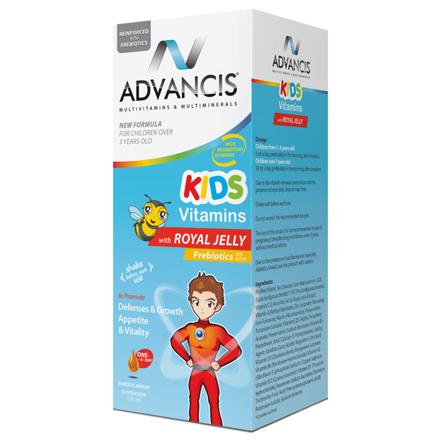 ADVANCIS KIDS VITAMINS ROYAL JELLY 300ML