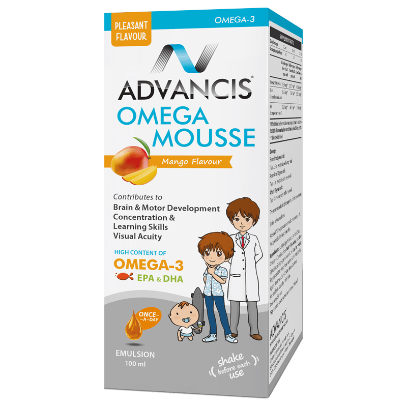 ADVANCIS OMEGA MOUSSE 100ML SYRUP