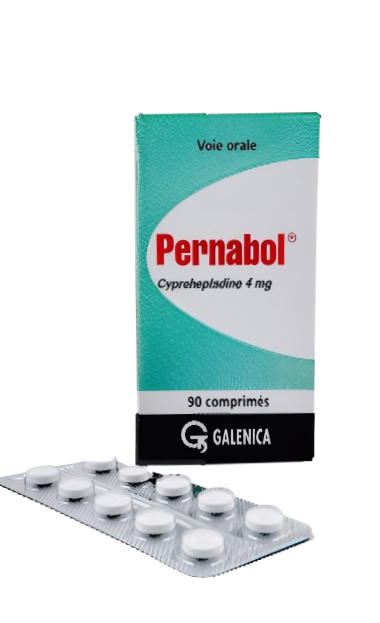 PERNABOL (M.V-7) 90 Comp Maroc (4mg Cyproheptadine)